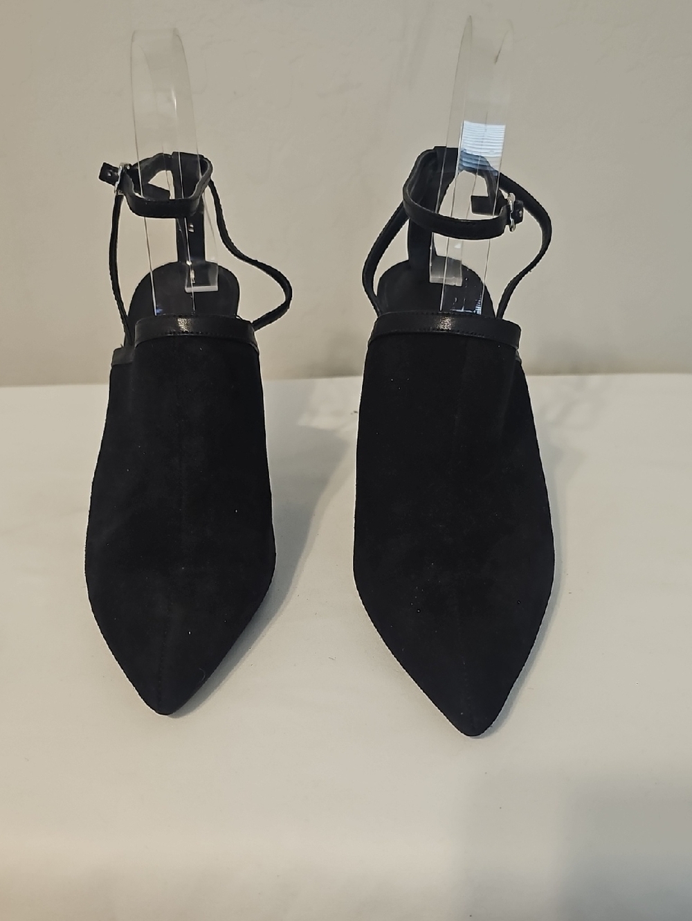Nine West Black Suede Wedge